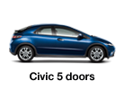 Civic 5 portes